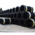 rubber mud suction dredging hose with flange